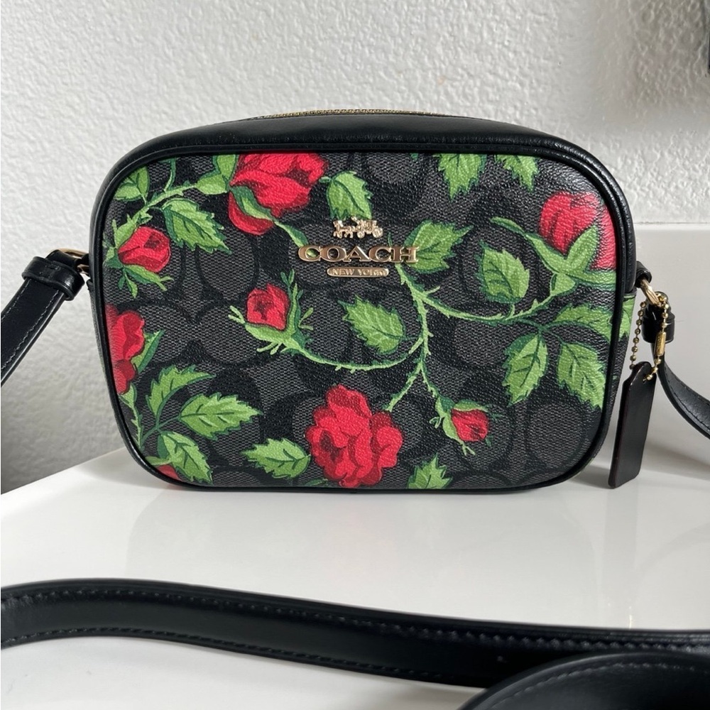 Coach Fairytale Roses Floral Crossbody Limited Edition.